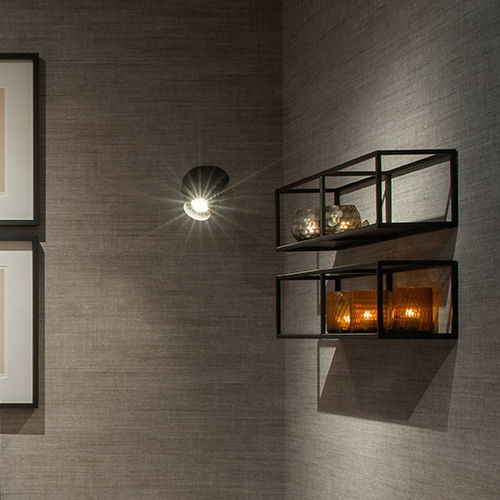 Wandmontiertes Regal - MANIFEST S - EUROFASHION HOMETEXTILES & CONCEPTS - modern / Metall / schwarz