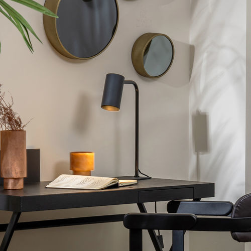 Tischlampe - COONS - EUROFASHION HOMETEXTILES & CONCEPTS - Stahl / modern / mit Kabel