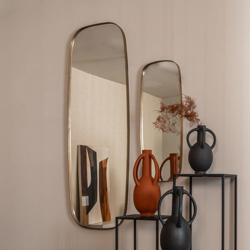 Wandmontierter Spiegel - SCUTARI S - EUROFASHION HOMETEXTILES & CONCEPTS - modern / rechteckig / Eisen