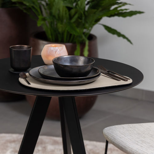 Leder-Tischset - UDA - EUROFASHION HOMETEXTILES & CONCEPTS - Karton / modern / für Gewerbegebrauch