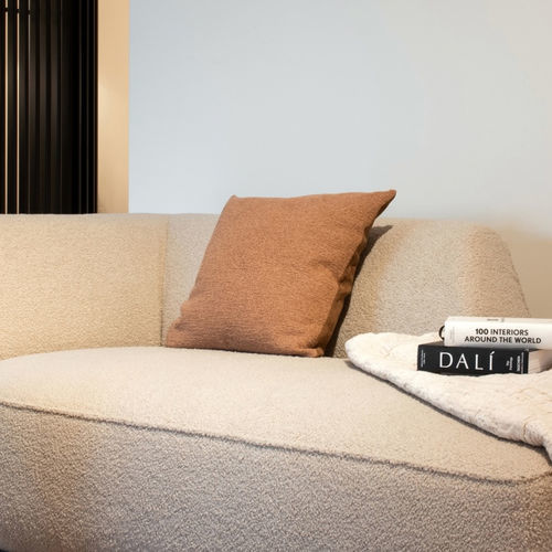 Kissen für Sofas - ALLIUM - EUROFASHION HOMETEXTILES & CONCEPTS - quadratisch / einfarbig / für Privatgebrauch