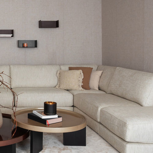 Kissen für Sofas - LOTUS - EUROFASHION HOMETEXTILES & CONCEPTS - quadratisch / einfarbig / für Privatgebrauch