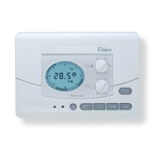 Elektronisches Thermostat - UNICO - TECNOCONTROL SRL - programmierbar / für Klimaanlagen / wandmontiert