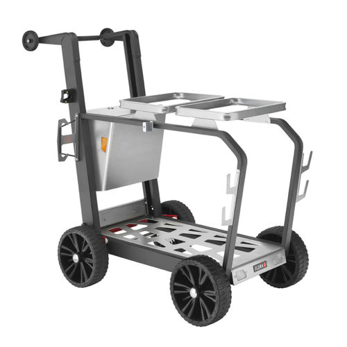 Abfallwagen - ACCURATO METROPOL - FLORA - für Gewerbegebrauch / für Transport / Edelstahl