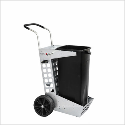 Abfallwagen - ACCURATO COMPACT - FLORA - für Gewerbegebrauch / Metall