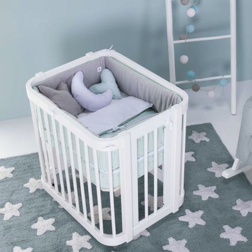Wiege auf Rollen - Crea Tre - ALONDRA - erweiterbar / Holz / für Babys