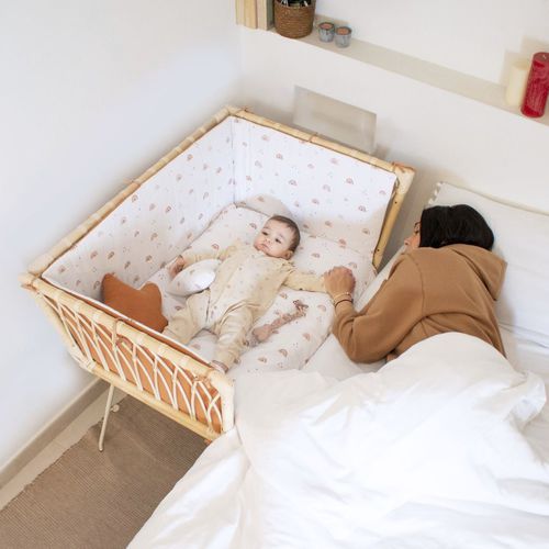 Beistellwiege - MOAI  - ALONDRA - Standard / Rattan / für Babys