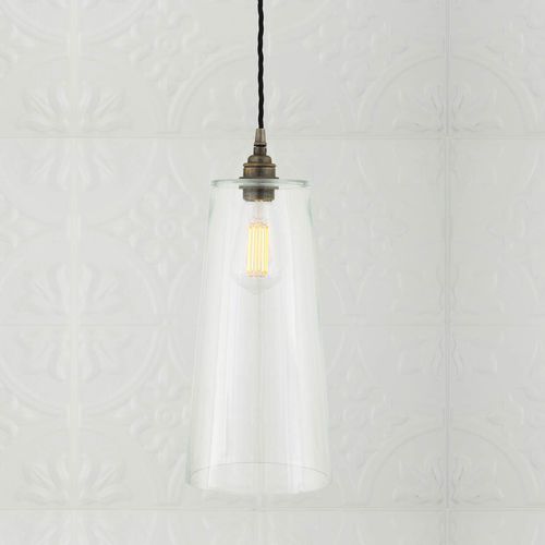 Hängelampe - MALANG - Mullan Lighting - Messing / Glas / klassisch