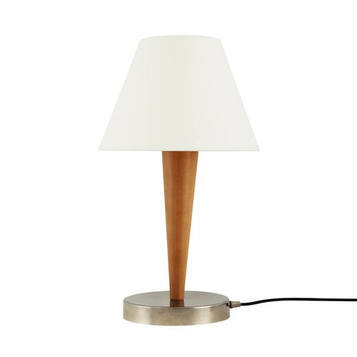 Tischlampe - PERTH  - Mullan Lighting - Messing / Holz / modern