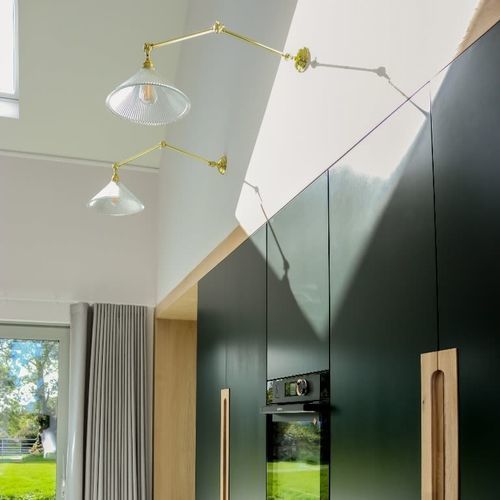 Moderne Bilderleuchte - REBELL COOLIE - Mullan Lighting - Messing / LED / für den Innenraum