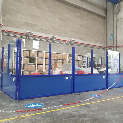 Zerlegbare Trennwand - ROMA series - STAR PROGETTI - festinstalliert / modular / mobil