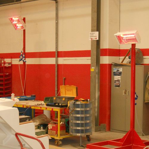 Wandheizstrahler - TITAN 1 - STAR PROGETTI - hängend / deckenmontiert / elektrisch
