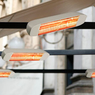 Bodenstehender Infrarot-Terrassenheizer - 11 - STAR PROGETTI - wandmontiert / elektrisch / für Privatgebrauch
