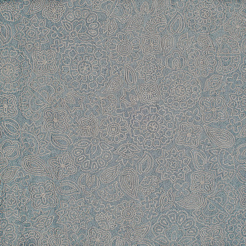 Moderner Teppich - BISANZIO - Warli - Motiv / Wolle / Baumwolle
