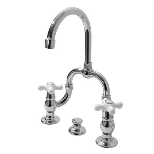 Zweigriffmischer für Waschtisch - RL1014 - BLEU PROVENCE - Aufsatz / Metall / für Badezimmer