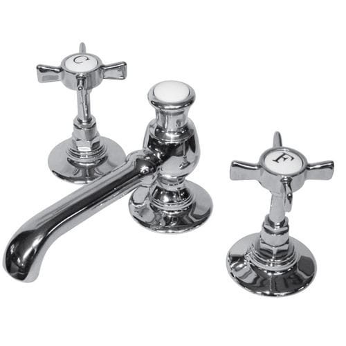 Zweigriffmischer für Waschtisch - RL1031 - BLEU PROVENCE - Aufsatz / Metall / für Badezimmer