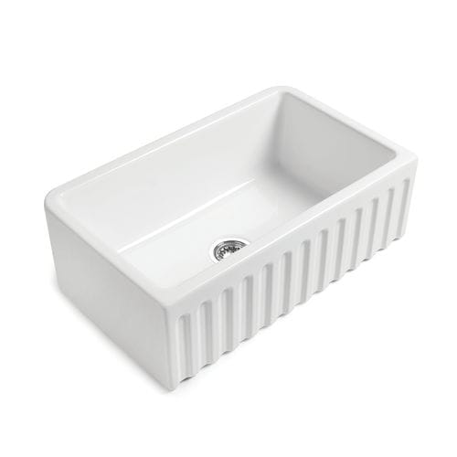 Einbeckenspüle - Bake 83 - LK05 - BLEU PROVENCE - ohne Abtropffläche / Keramik / Unterbau