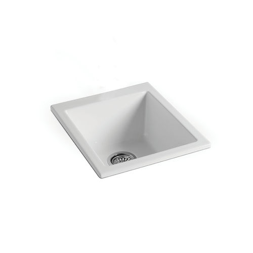 Einbeckenspüle - Stove 41 - LK06 - BLEU PROVENCE - ohne Abtropffläche / Keramik / einbaufähig