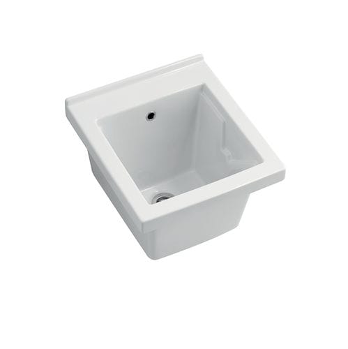 Einbeckenspüle - LK10 - BLEU PROVENCE - Keramik / einbaufähig / Unterbau