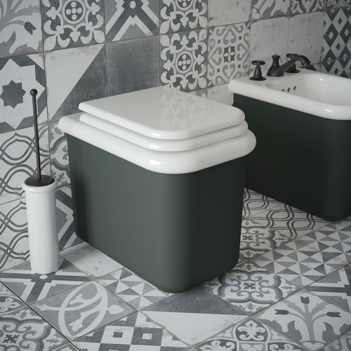 WC in Wandnähe - TC220 - BLEU PROVENCE - Keramik / für Schulen / für Kindergarten