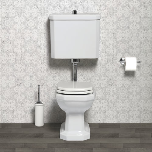 Freistehendes WC - BP720+BP741 - BLEU PROVENCE - Keramik / für Privatgebrauch / für Gewerbegebrauch