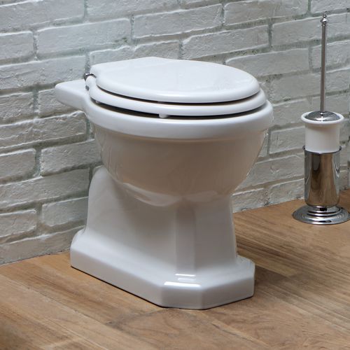 Freistehendes WC - BP920/BP921 - BLEU PROVENCE - Keramik / mit eingebauter Spülung / Retro