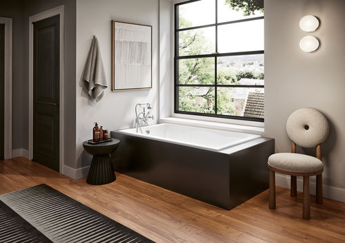 Badewanne für Wohnungen - FLORIDA - BLEU PROVENCE - zur beruflichen Nutzung / Gusseisen / modern
