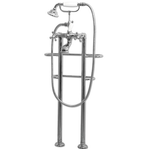 Einhebelmischer für Badewanne - RV112 - BLEU PROVENCE - bodenstehend / Metall / für Badezimmer