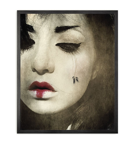 Portrait-Gemälde - JAPANESE REPOSE CANVAS - Mineheart - für Gewerbegebrauch