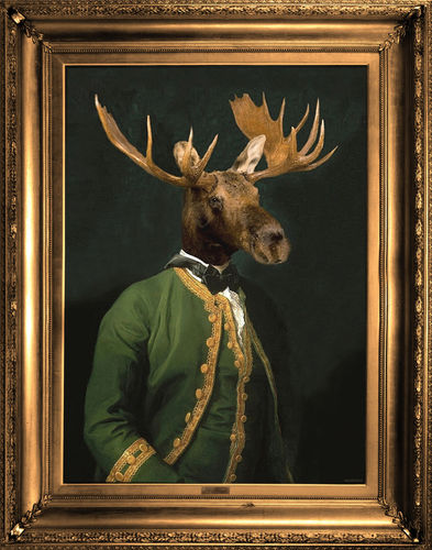 Leinwanddruck - 'LORD MONTAGUE' - Mineheart