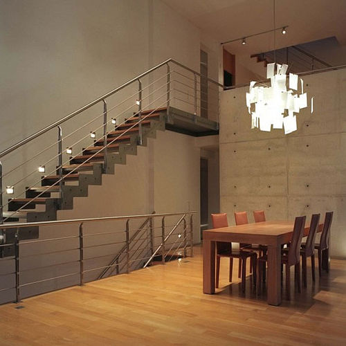 Halbgewendelte Treppe - CLASSIC - interSCALA - viertelgewendelt / Wendel / gerade