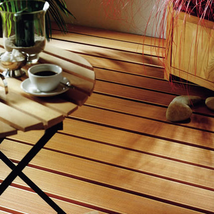 Holz-Terrassendiele - BANGKIRAI - interSCALA - für Privatgebrauch