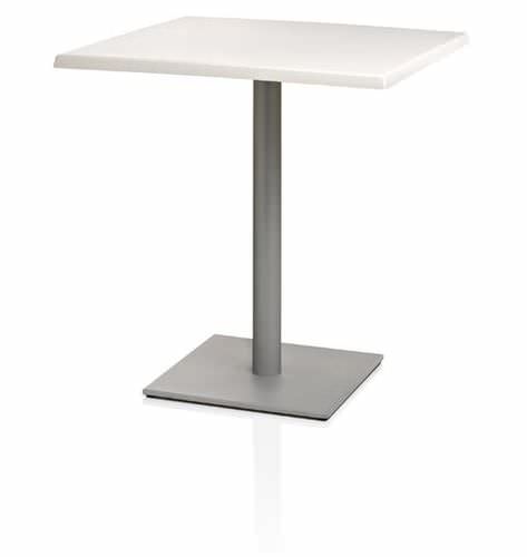 Moderner Bistrotisch - ALGHI - ALMA DESIGN S.R.L. - Glas / quadratisch / für Privatgebrauch