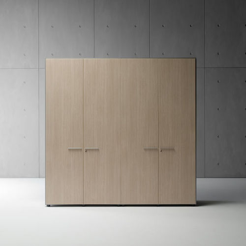Hoher Aktenschrank - CONTENITORI - MASCAGNI - Holz / Metall / modern
