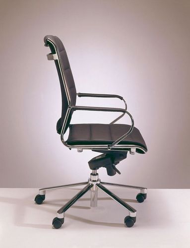 Moderner Bürosessel - A100 - MASCAGNI - Leder / schrägstellbar / höhenverstellbar