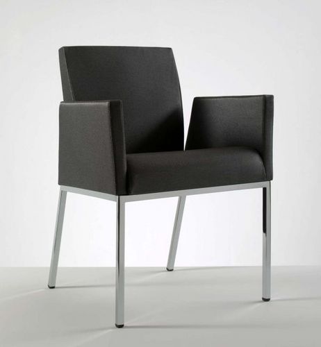 Moderner Besuchersessel - LOUNGE - MASCAGNI - Stoff / Polyurethanschaum / für Gewerbegebrauch