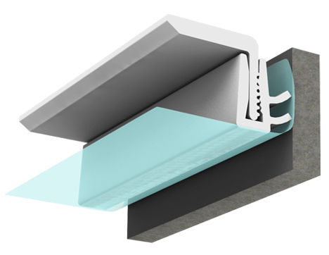 ABS-Befestigungsprofil - P-CI12 - CLIPSO - für Spanndecke