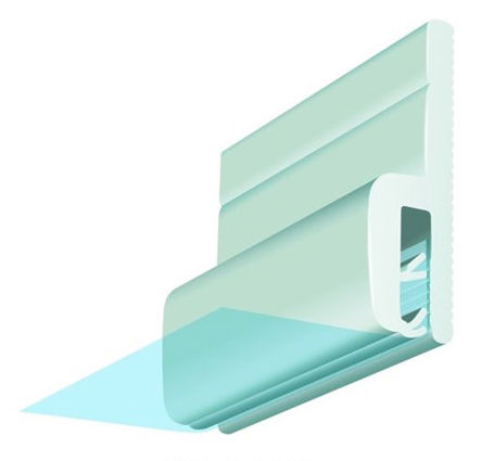 PVC-Befestigungsprofil - P-C10QS - CLIPSO - für Spanndecke