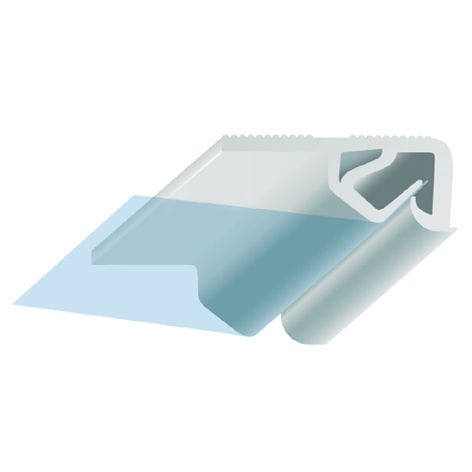 PVC-Befestigungsprofil - P-CC - CLIPSO - für Spanndecke