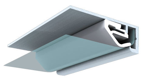 Aluminium-Befestigungsprofil - P-CCB022 - CLIPSO - für Spanndecke