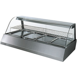 Beheizte Verkaufsvitrine / zum Aufstellen - VISION HOT 4 - FRIGEO PERFECT COOLING - mit Sichtfläche / für Einzelhandel / für Konditoreien