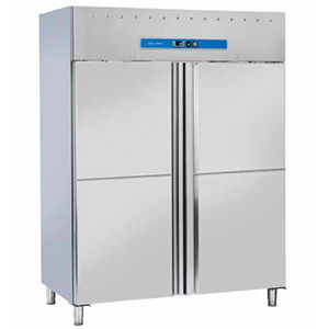 Kühlschrank mit 4 Türen - LOGIC C 1400D - FRIGEO PERFECT COOLING - Profi / freistehend / Edelstahl