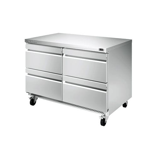 Unterbaukühlschrank - UC 48 4D - INFRICO, S.L. - Profi / freistehend / verglast
