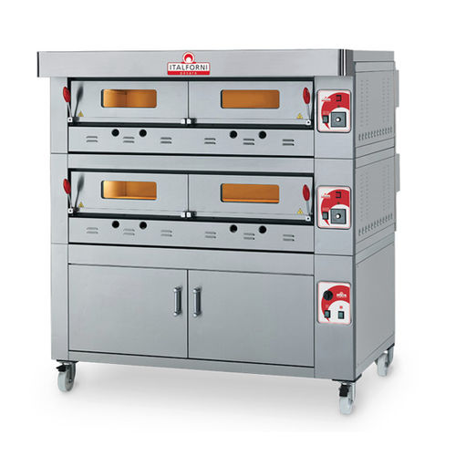 Profi-Pizzaofen - ECO - ITALFORNI PESARO S.R.L. - für Bäckerei / Gas / Dampf