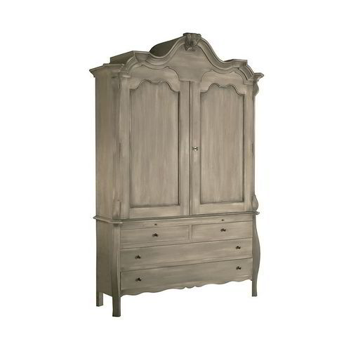 Hohes Sideboard - M 2077 - GUADARTE - Stil / Holz / maßgefertigt