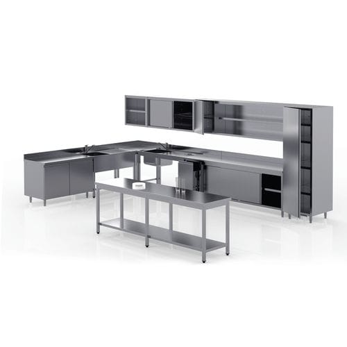 Gartenküche-Schrank / für Garten - LASA S.R.L. - für Privatgebrauch