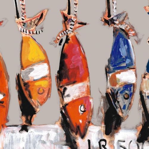 Möbelstoff - LES THONS  - Olivier Thévenon Selection - Tiermuster / Baumwolle / waschbar