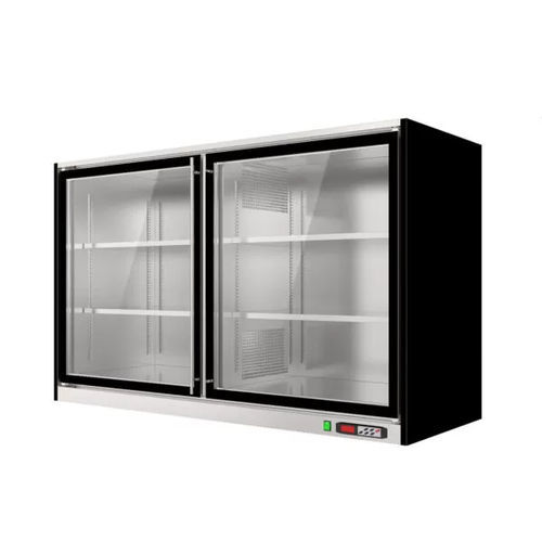 Verkaufskühlvitrine - Aura - Moving Glass & Metal Design - für Metzgerei / Edelstahl / Aluminium
