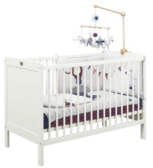 Modernes Babybett - CHAMBRE NUAGE - MOULIN ROTY - für Kinder (Unisex) / Holz