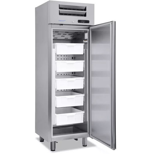 Positiver Großküchen-Kühlschrank - ASP 400 TA PO FISH - Marecos - 5 Abteile / für Lebensmittel / silberfarben